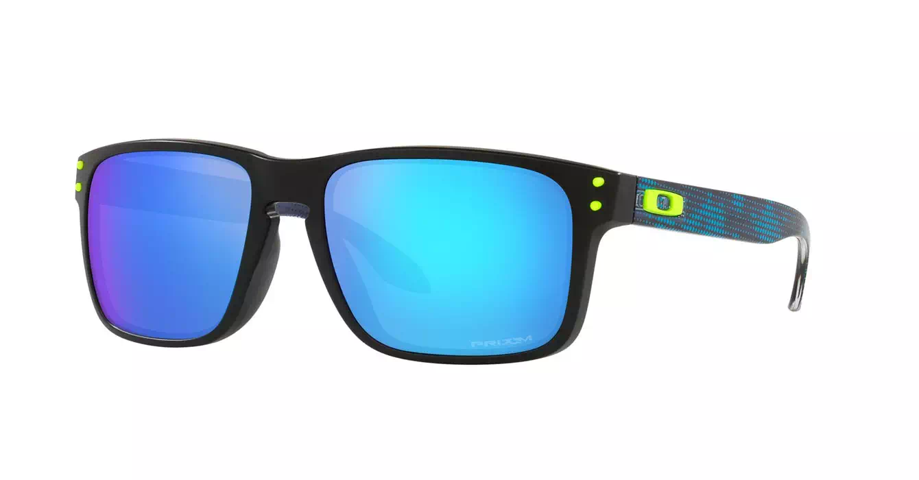 Oakley Holbrook (A) Polished Black W/ Prizm Sapphire (OO9244-57) s56