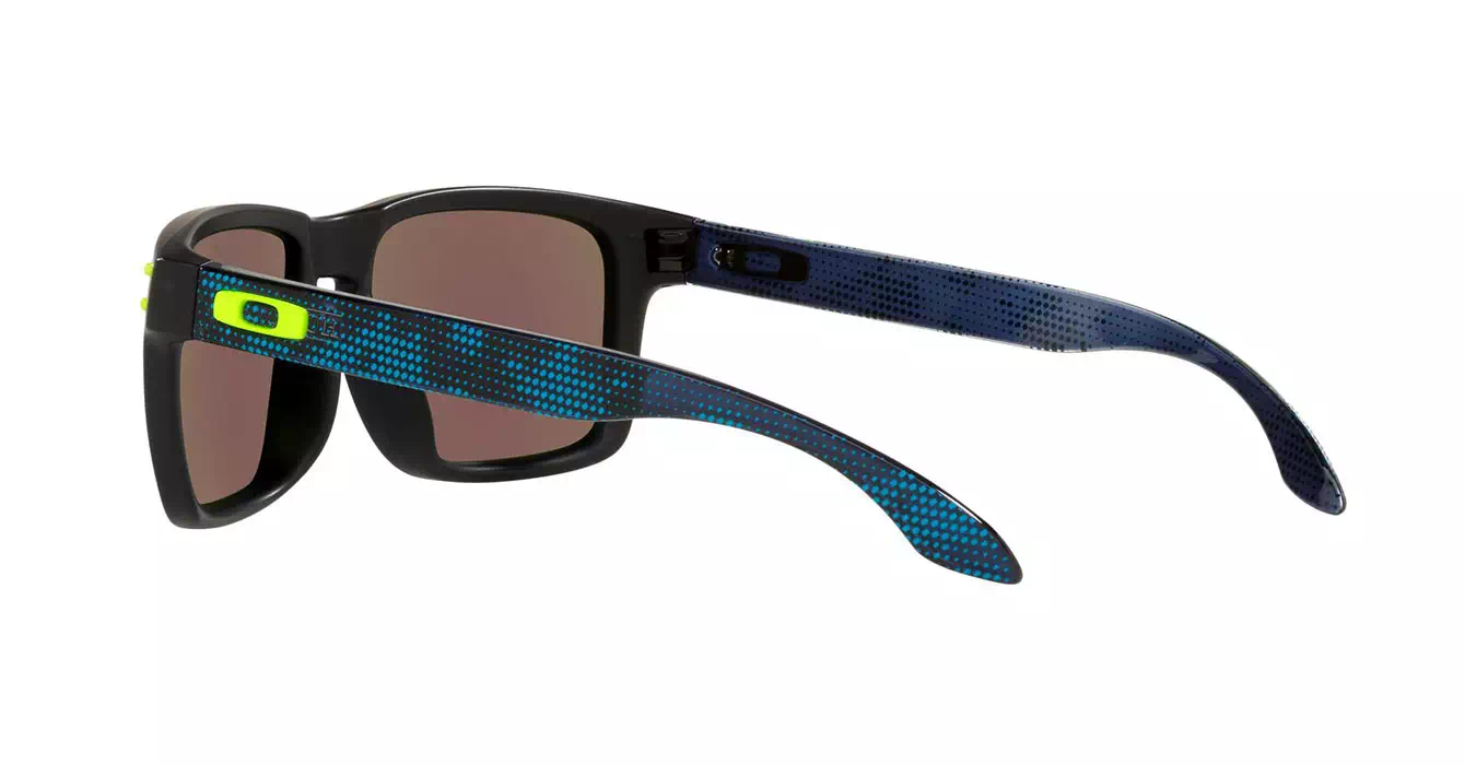 Oakley Holbrook (A) Polished Black W/ Prizm Sapphire (OO9244-57) s56