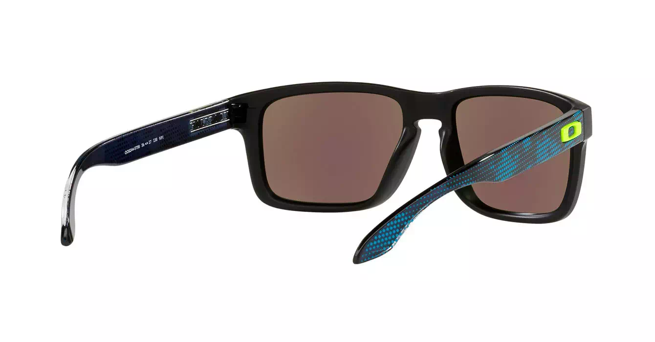 Oakley Holbrook (A) Polished Black W/ Prizm Sapphire (OO9244-57) s56