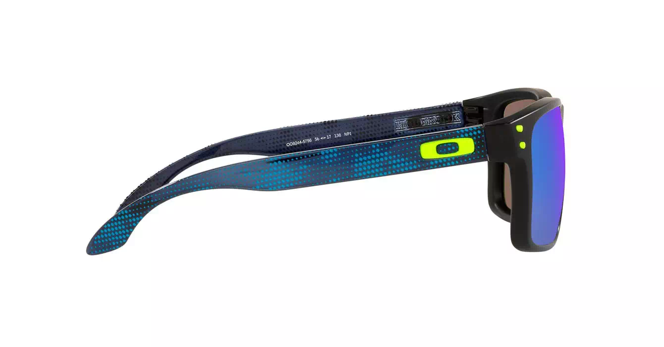 Oakley Holbrook (A) Polished Black W/ Prizm Sapphire (OO9244-57) s56