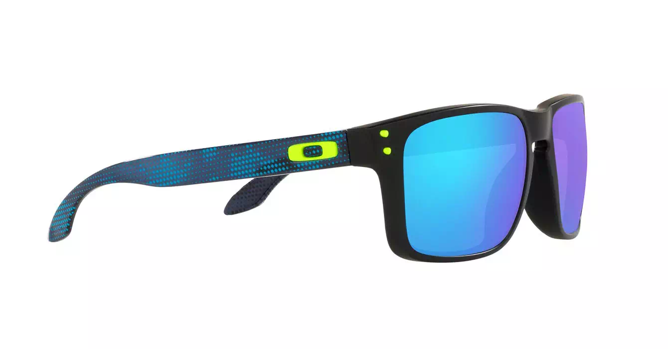 Oakley Holbrook (A) Polished Black W/ Prizm Sapphire (OO9244-57) s56