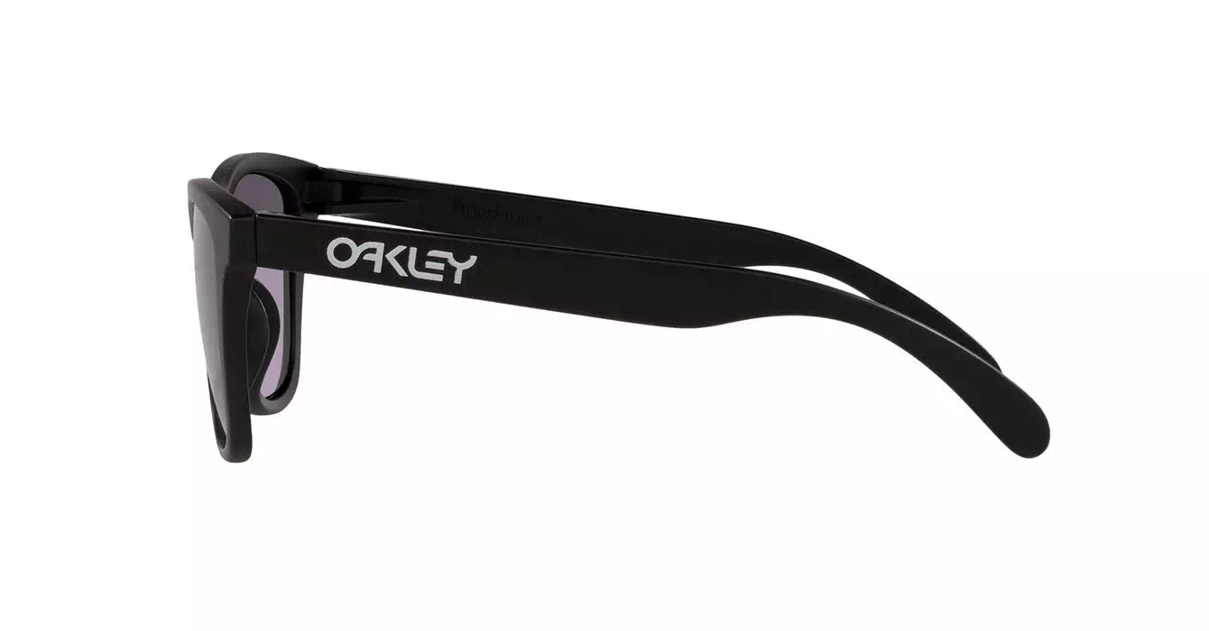 Oakley Frogskins (A) Matte Black W/ Prizm Grey Gradient (OO9245-D0) s54