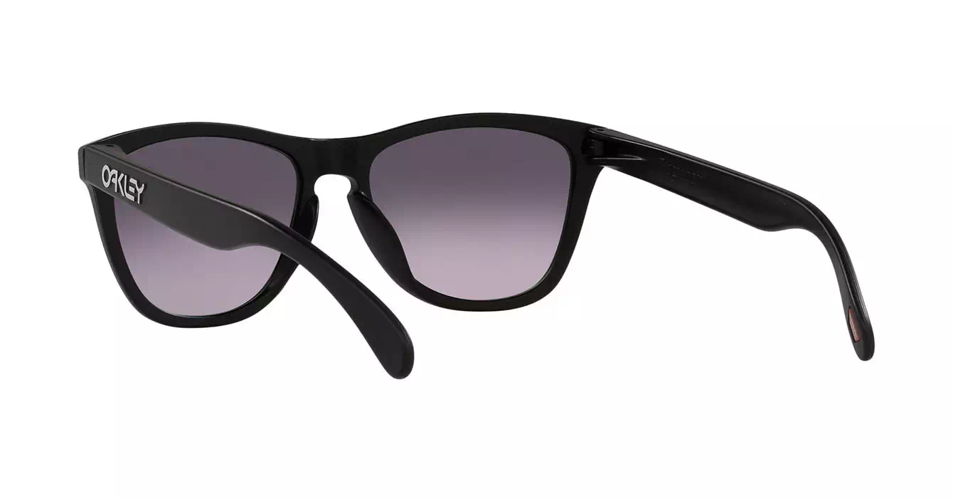 Oakley Frogskins (A) Matte Black W/ Prizm Grey Gradient (OO9245-D0) s54