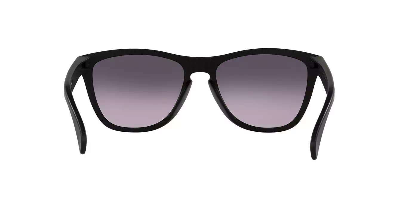 Oakley Frogskins (A) Matte Black W/ Prizm Grey Gradient (OO9245-D0) s54