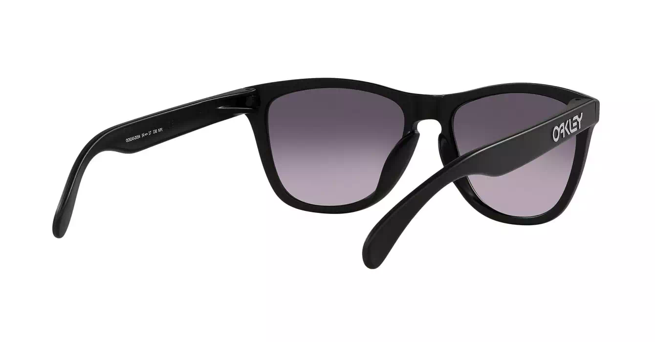 Oakley Frogskins (A) Matte Black W/ Prizm Grey Gradient (OO9245-D0) s54