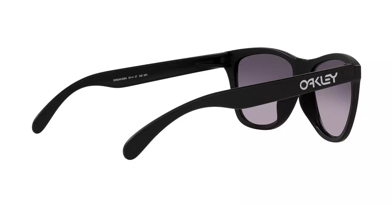 Oakley Frogskins (A) Matte Black W/ Prizm Grey Gradient (OO9245-D0) s54