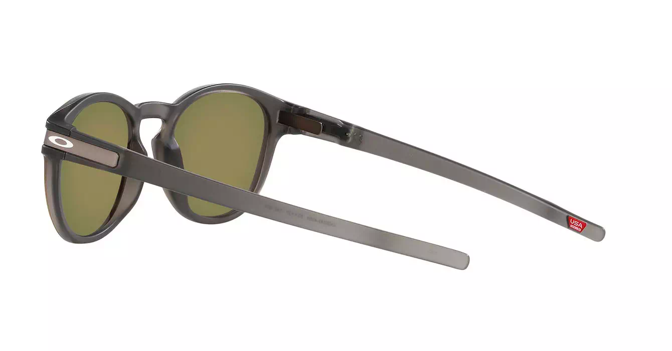Oakley Latch (A) Matte Grey Smoke W/ Prizm Ruby Polar (OO9349-49) s53