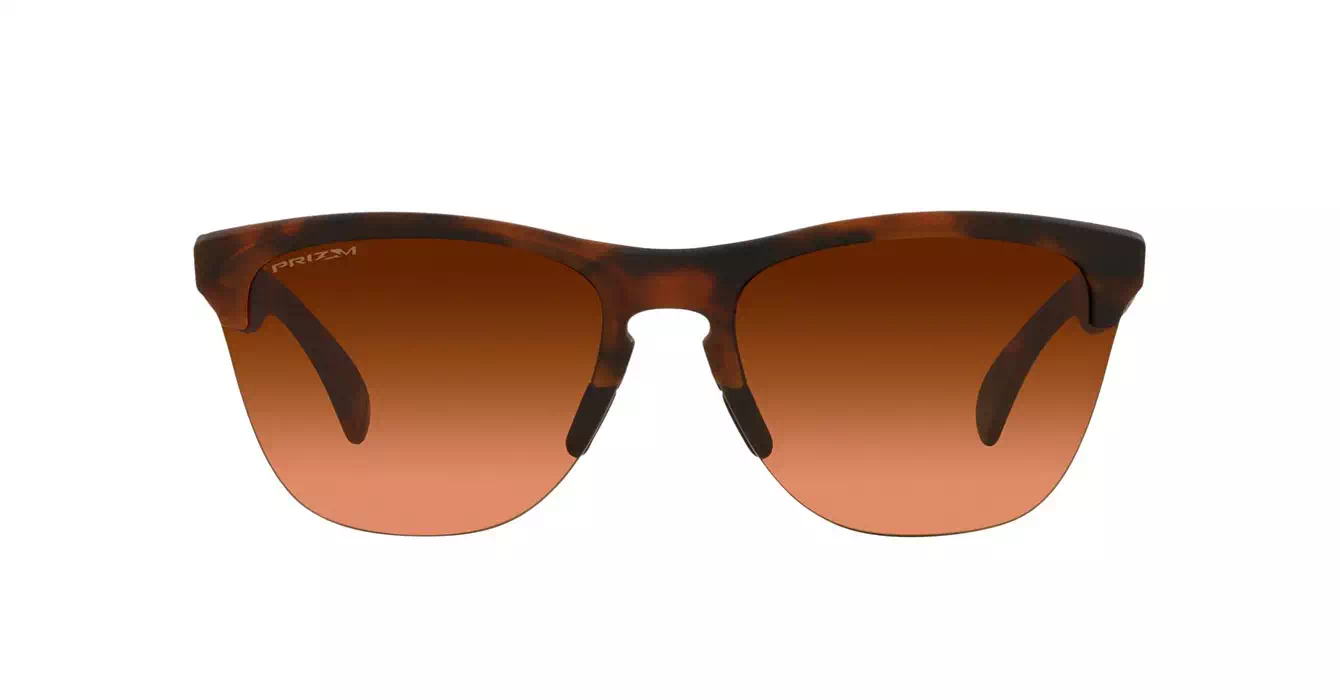 Oakley Frogskins Lite Matte Brown Tortoise W/ Prizm Brown Gradient (OO9374-50) s63