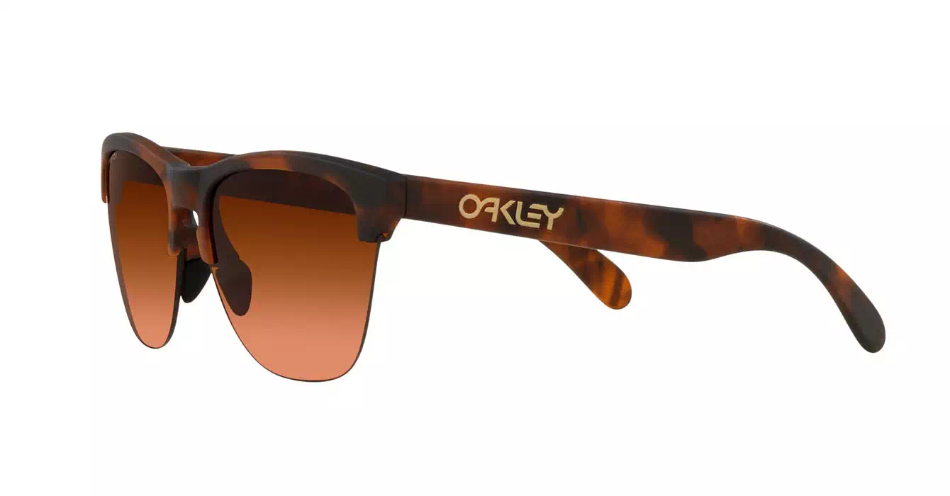 Oakley Frogskins Lite Matte Brown Tortoise W/ Prizm Brown Gradient (OO9374-50) s63