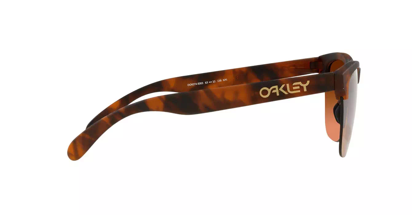 Oakley Frogskins Lite Matte Brown Tortoise W/ Prizm Brown Gradient (OO9374-50) s63