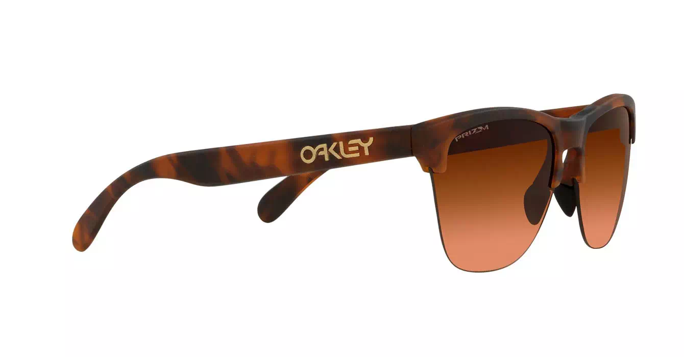Oakley Frogskins Lite Matte Brown Tortoise W/ Prizm Brown Gradient (OO9374-50) s63