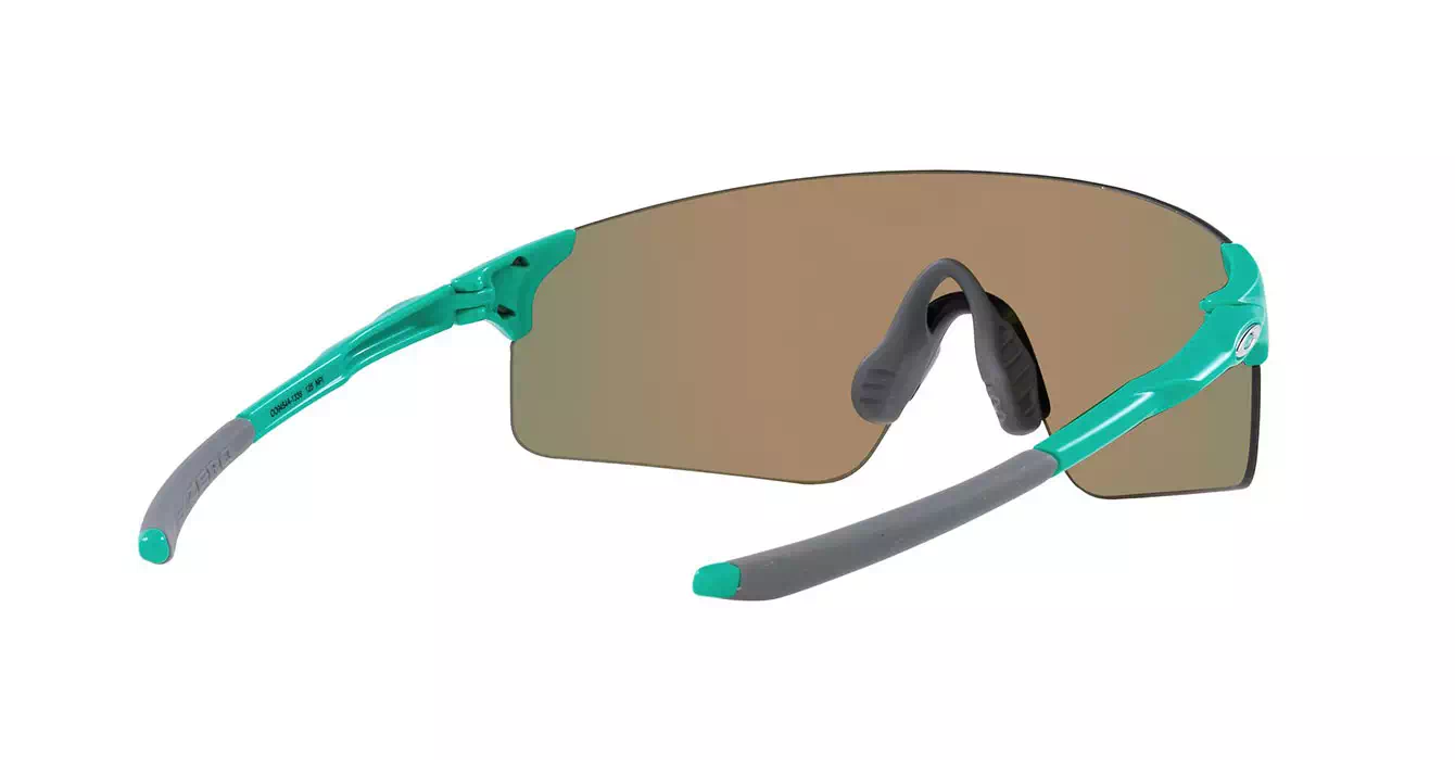 Oakley Prizm Evzero Blades (A) Matte Celeste W/ Prizm Ruby (OO9454A-13) s38