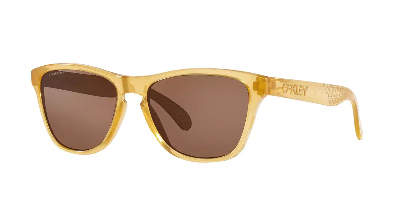 Oakley Frogskins XS KM Light Curry W/ Prizm Tungsten (OJ9006-38) s53