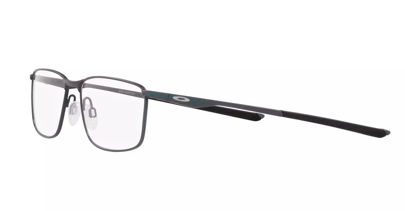 Oakley Socket 5.0 (55) Dk Mt Silver/Blue Colorshift (OX3217-14) s55