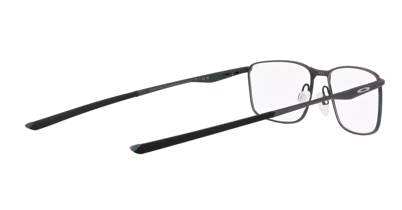 Oakley Socket 5.0 (55) Dk Mt Silver/Blue Colorshift (OX3217-14) s55