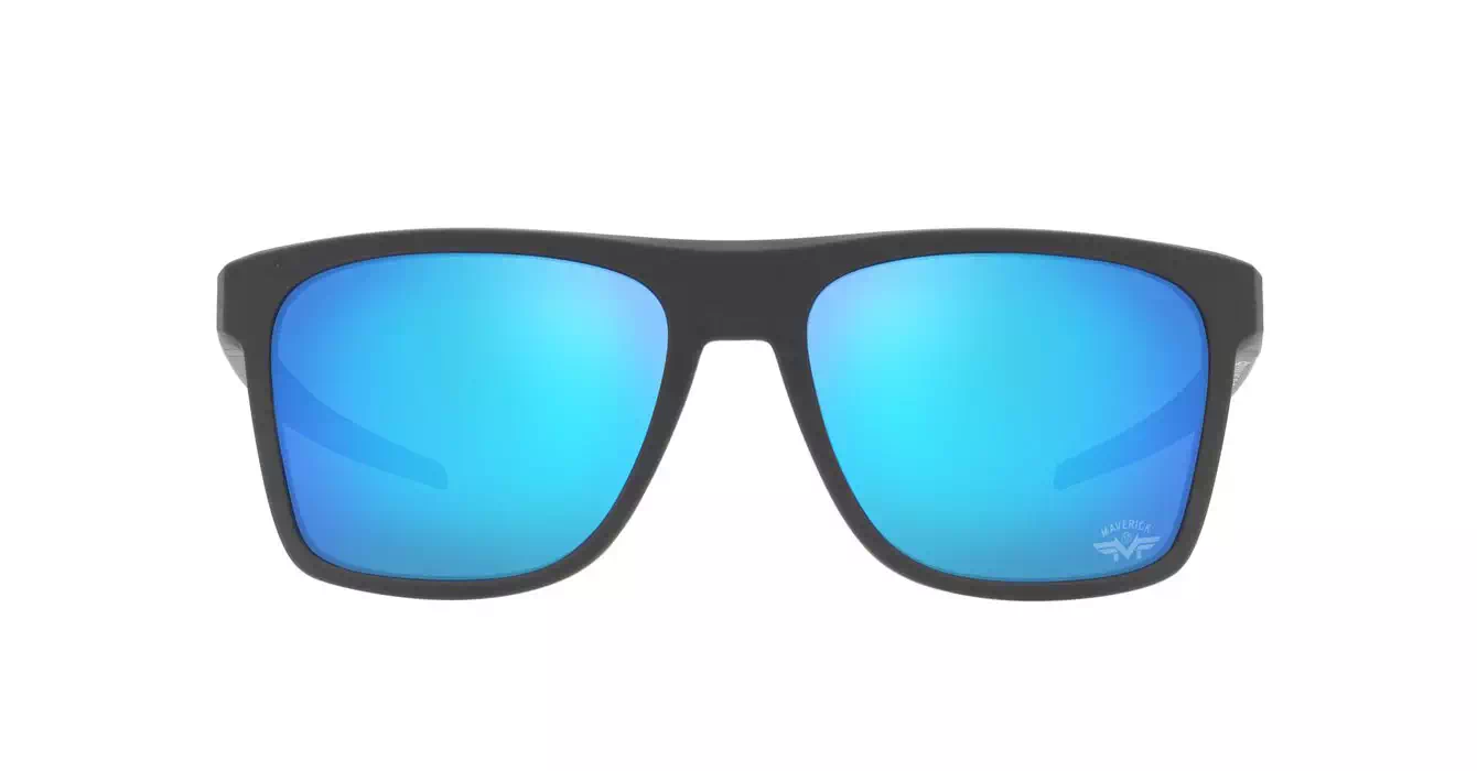 Oakley Leffingwell Matte Dark Grey W/ Prizm Sapphire (OO9100-16) s57