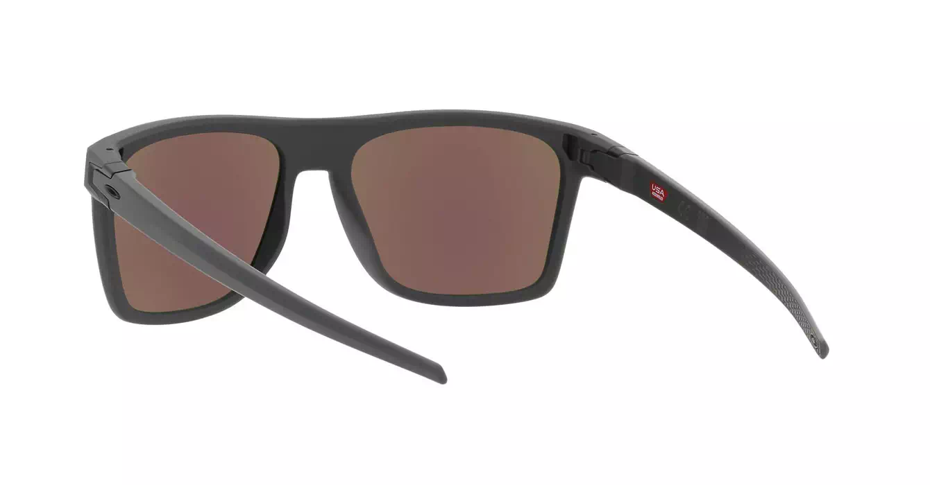 Oakley Leffingwell Matte Dark Grey W/ Prizm Sapphire (OO9100-16) s57
