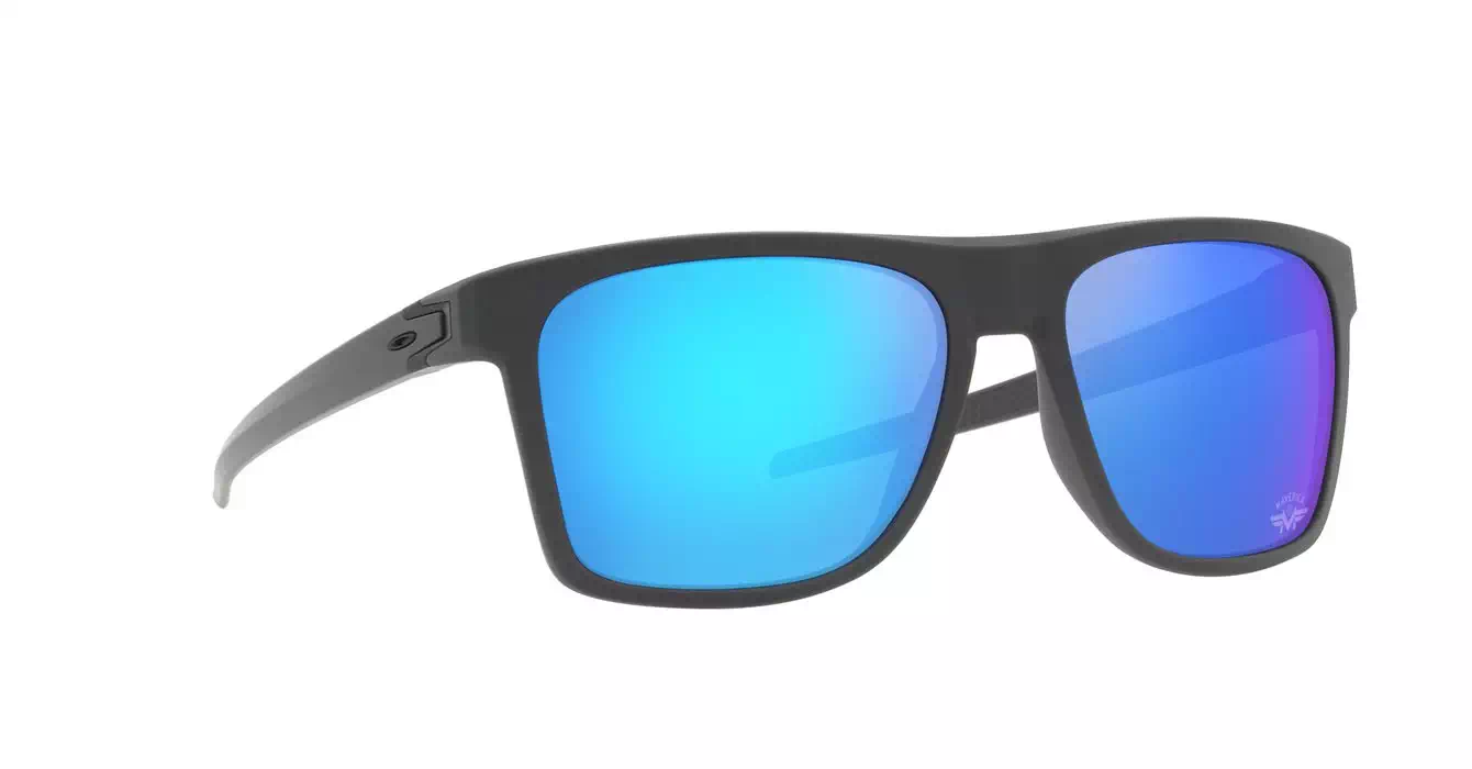 Oakley Leffingwell Matte Dark Grey W/ Prizm Sapphire (OO9100-16) s57