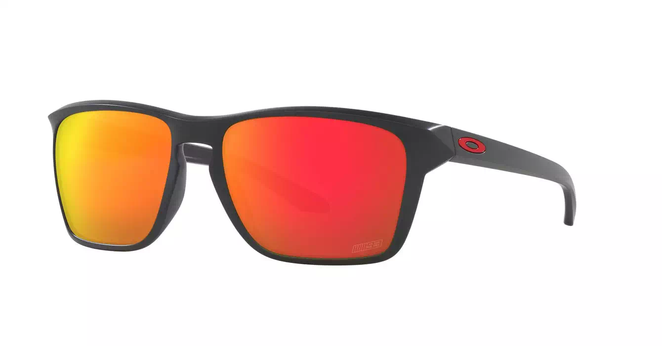 Oakley Prizm Sylas Matte Carbon W/ Prizm Ruby (OO9448-40) s57