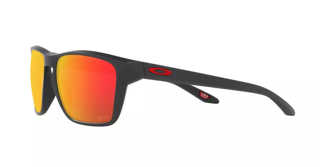 Oakley Prizm Sylas Matte Carbon W/ Prizm Ruby (OO9448-40) s57