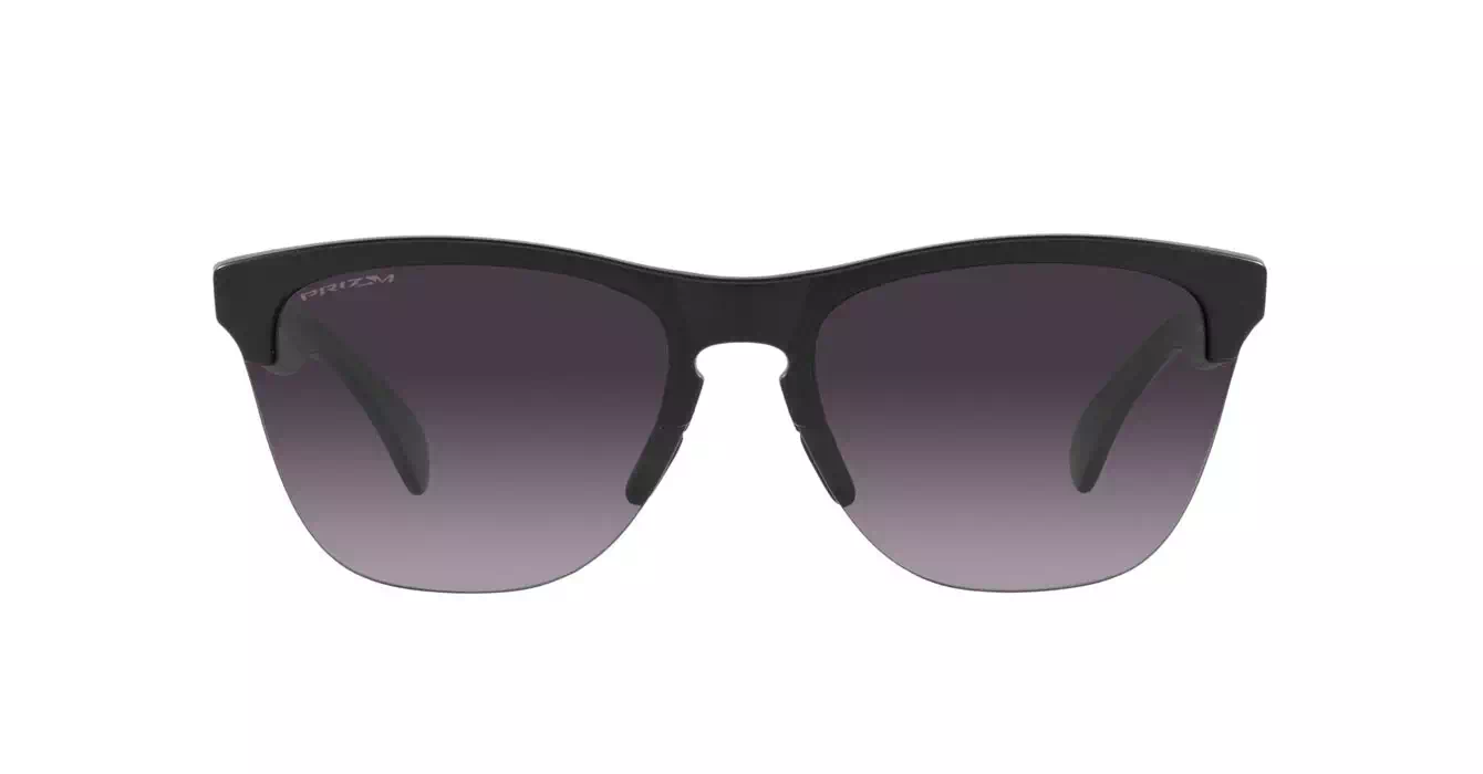 Oakley Frogskins Lite Matte Black W/ Prizm Grey Gradient (OO9374-49) s63