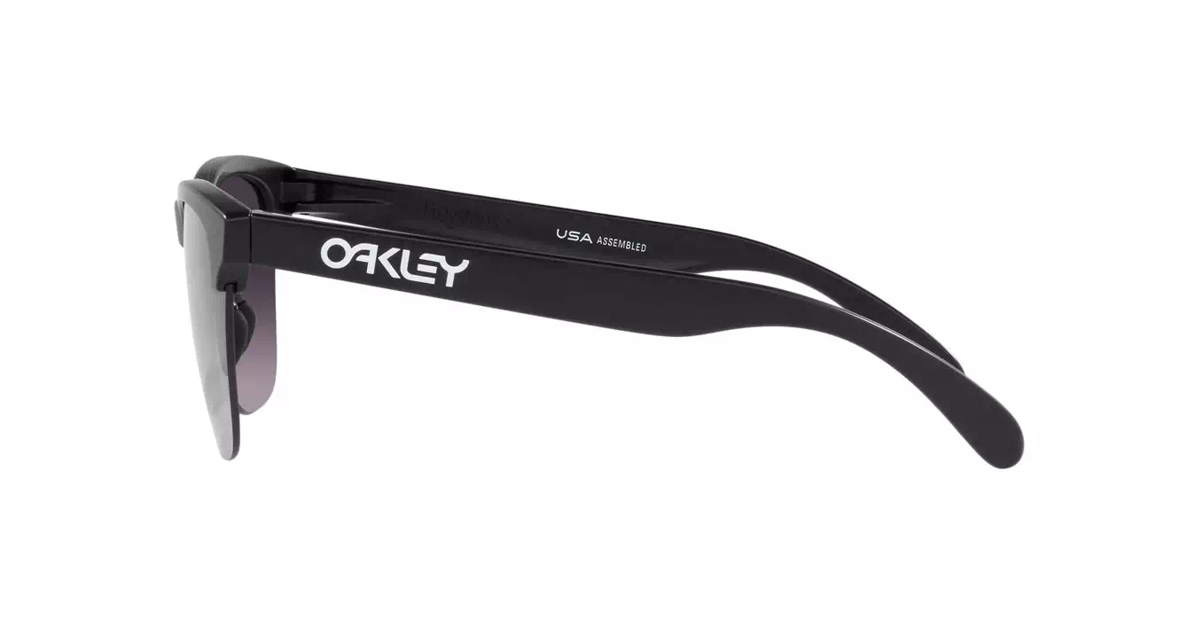 Oakley Frogskins Lite Matte Black W/ Prizm Grey Gradient (OO9374-49) s63