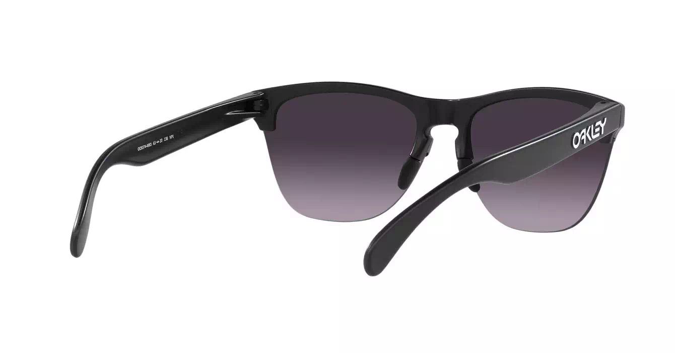 Oakley Frogskins Lite Matte Black W/ Prizm Grey Gradient (OO9374-49) s63