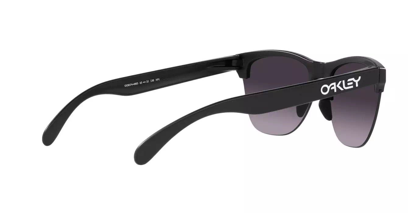 Oakley Frogskins Lite Matte Black W/ Prizm Grey Gradient (OO9374-49) s63