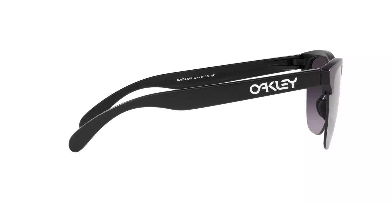 Oakley Frogskins Lite Matte Black W/ Prizm Grey Gradient (OO9374-49) s63