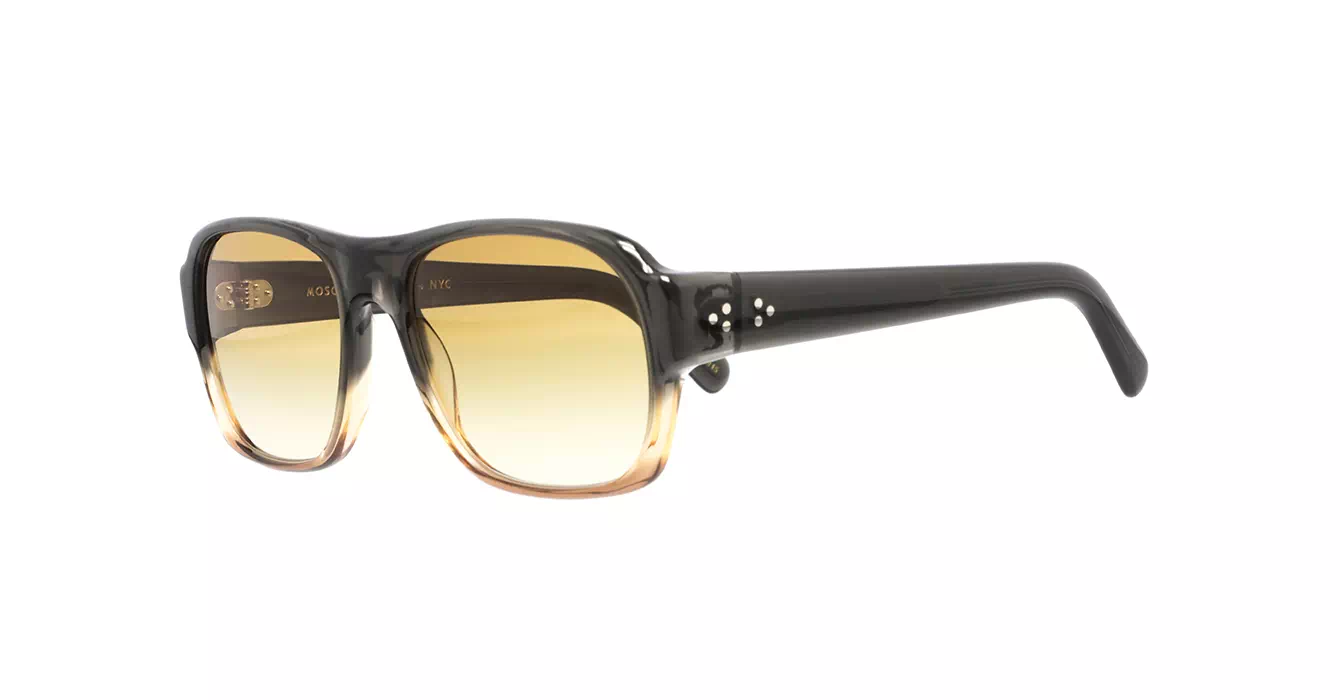 Moscot Shvitz Sun Grey Brown Fade s57