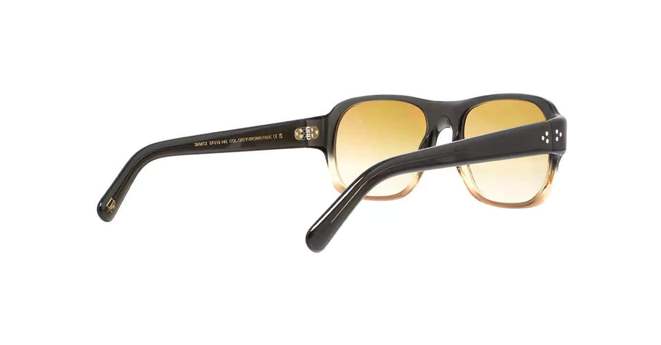 Moscot Shvitz Sun Grey Brown Fade s57