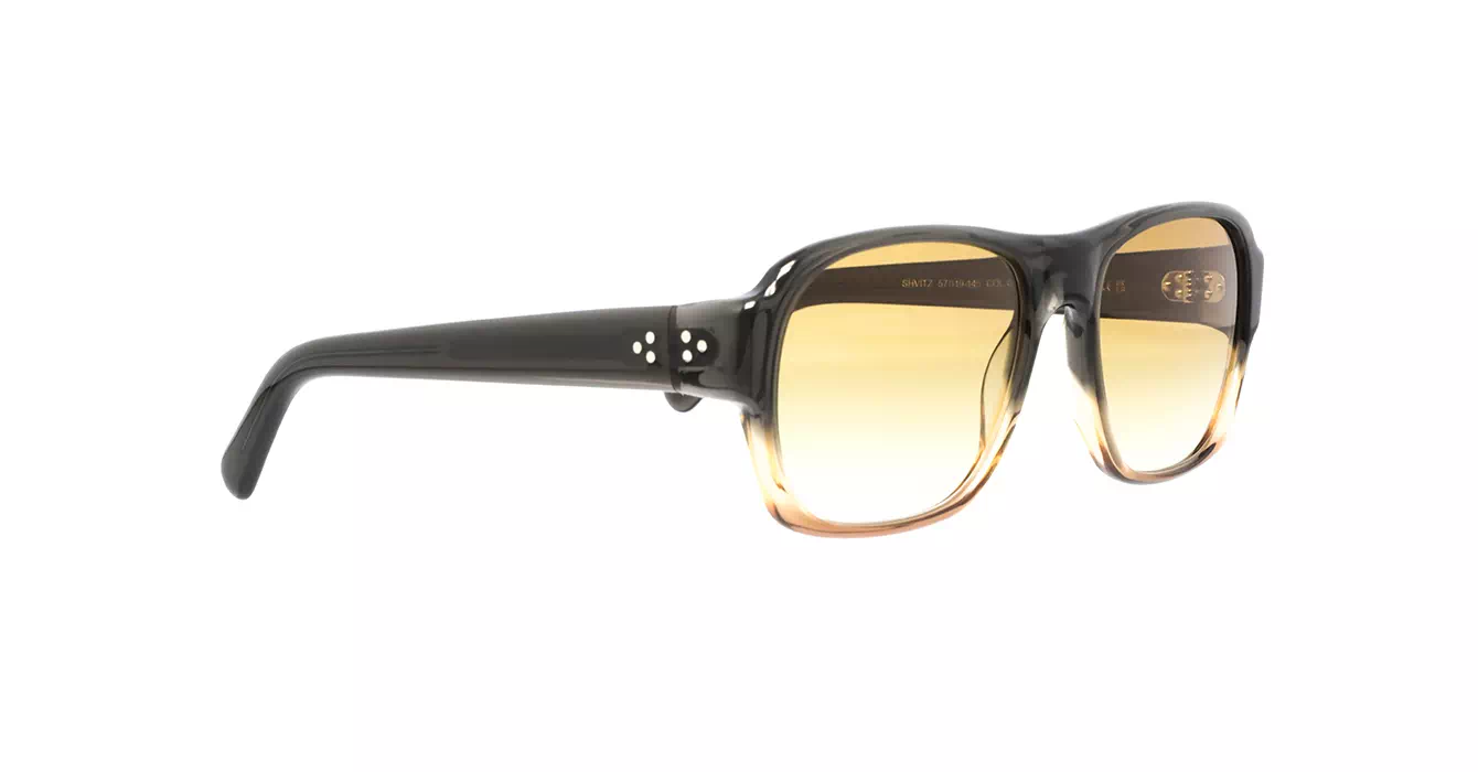 Moscot Shvitz Sun Grey Brown Fade s57