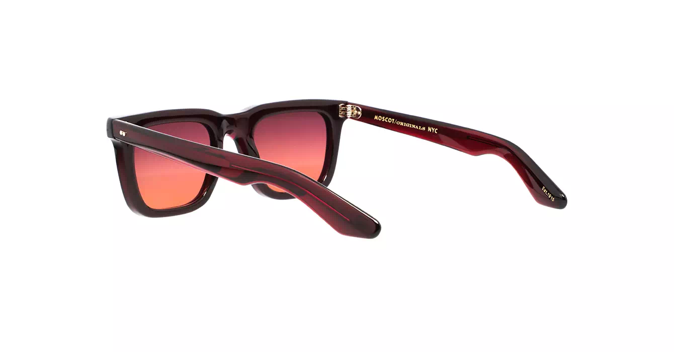 Moscot Rizik Sun Burgundy s49