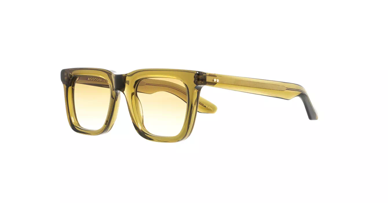 Moscot Rizik Sun Olive Brown s49