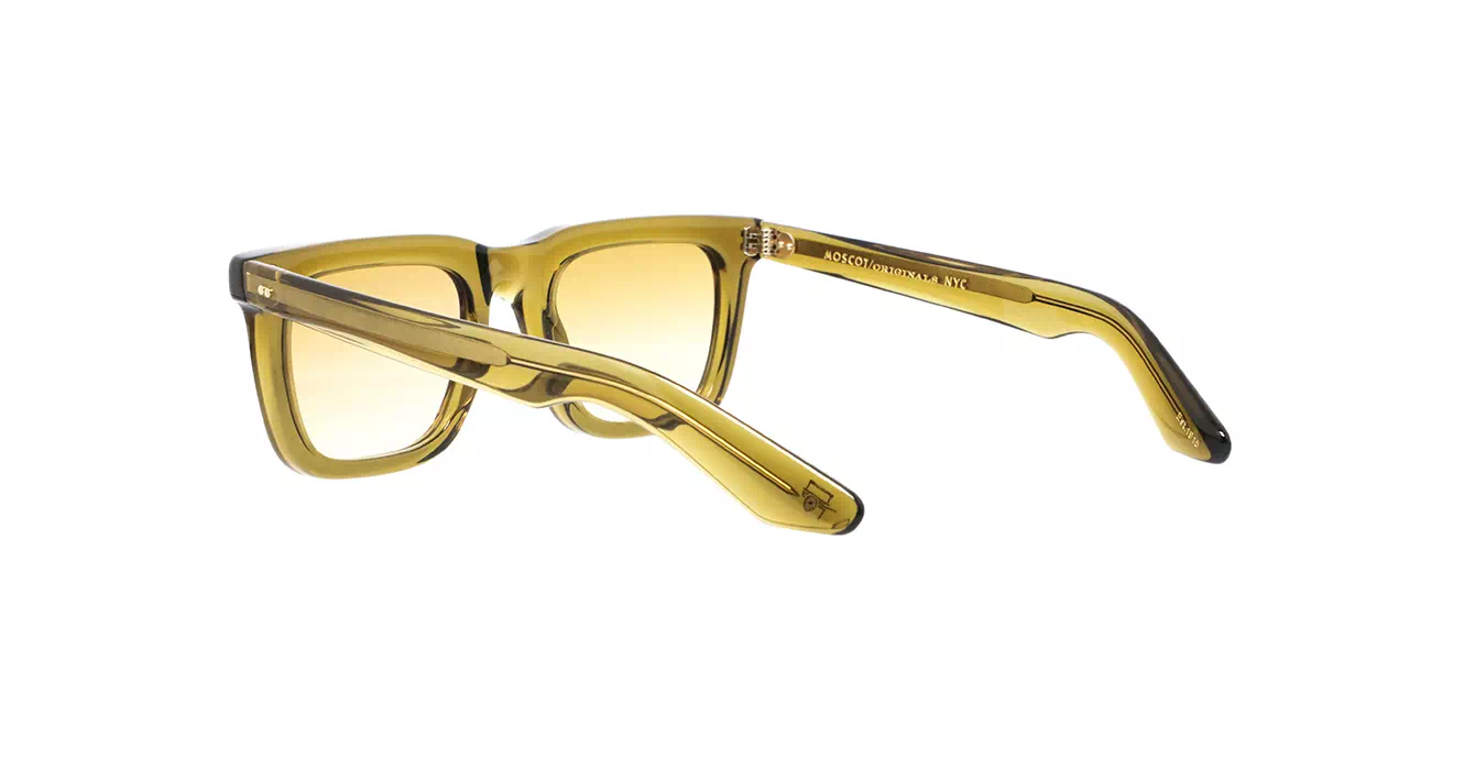 Moscot Rizik Sun Olive Brown s49