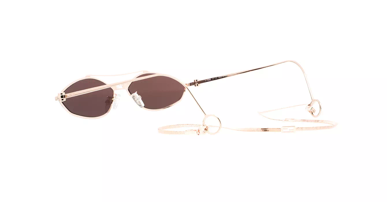 Fendi FE40114U-Y 33U s57 + CHAIN