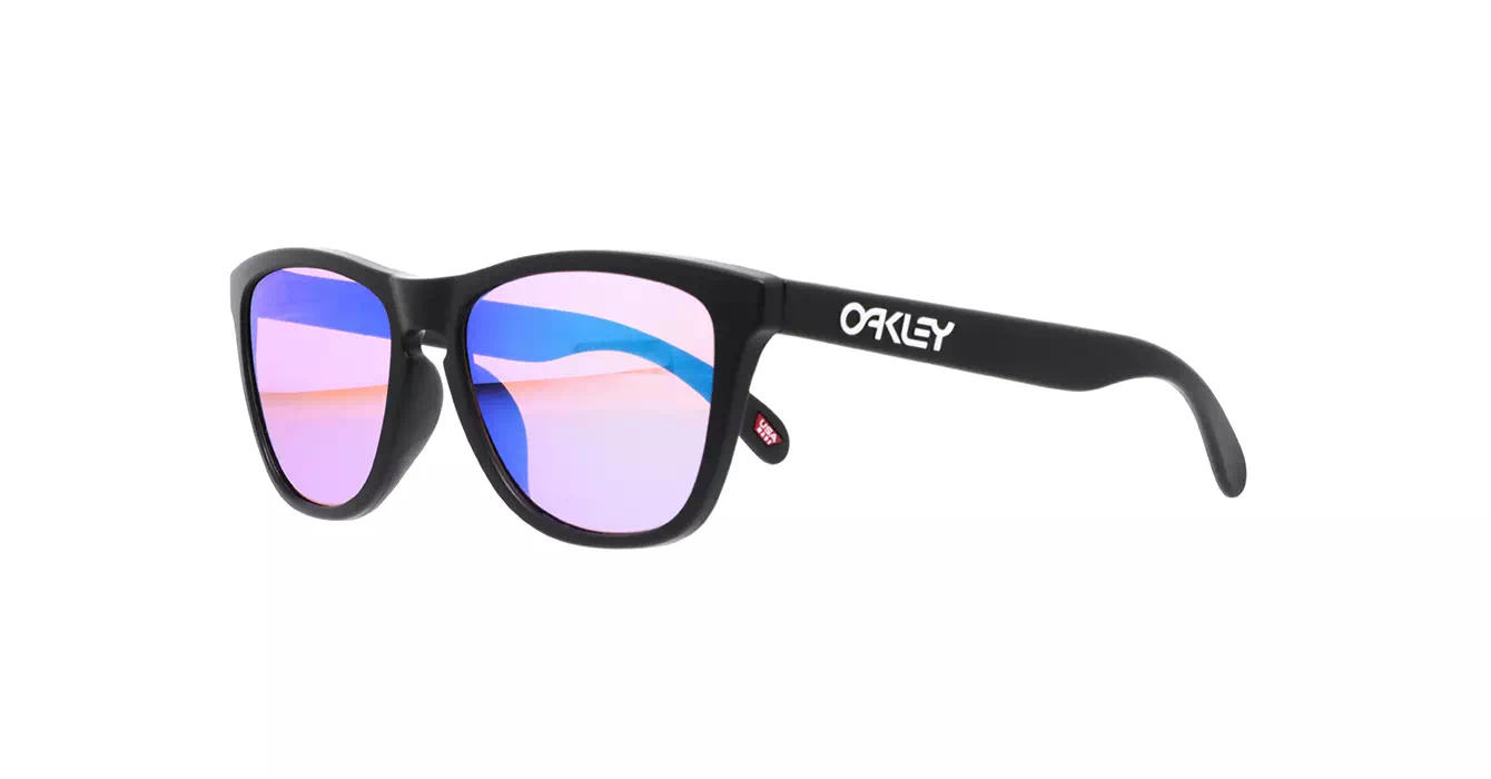 Oakley Frogskins (A) Matte Black W/ Prizm Golf (OO9245-E4) s54