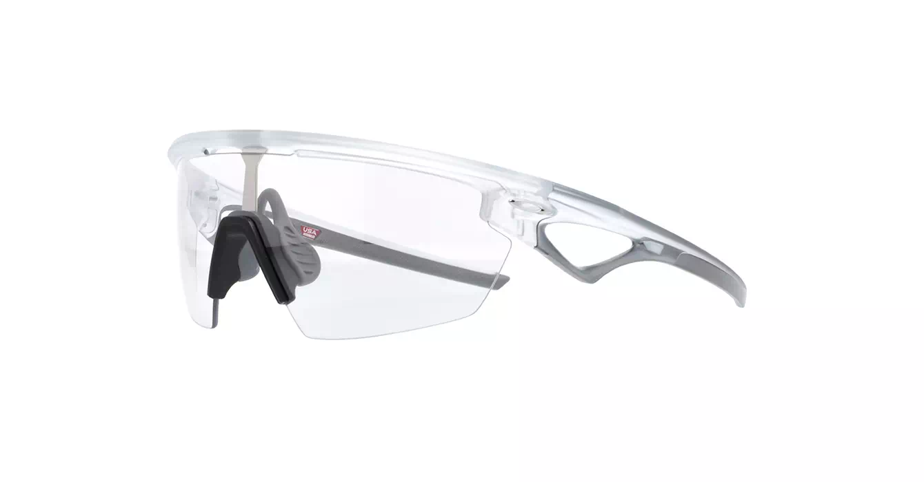 Oakley Sphaera Matte Clear W/ Clear Photochromic (OO9403-07) s36
