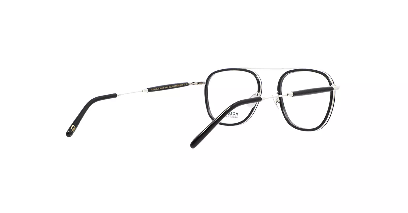 Moscot Fanagle Black/Silver s50