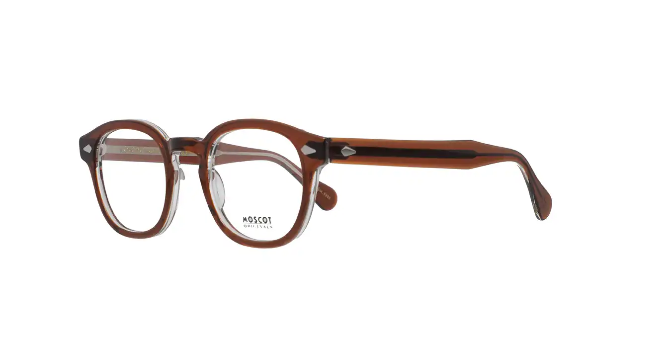 Moscot Lemtosh Umber Crystal s49