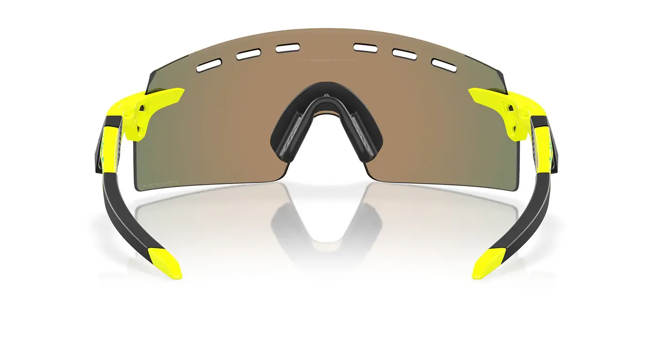 Oakley Encoder Strike Vented Matte Tennis Ball Yellow W/ Prizm Ruby (OO9235-19) s39