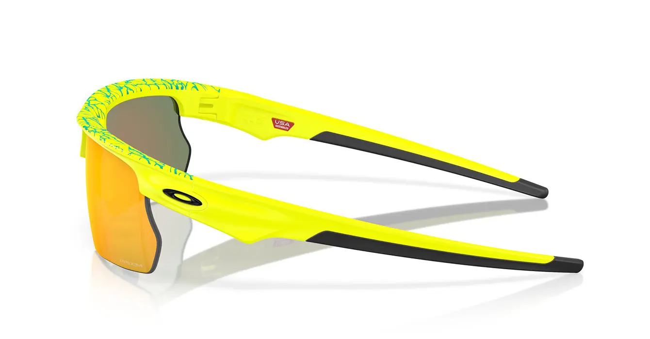 Oakley Bisphaera Matte Tennis Ball Yellow/Celeste Neuron W/ Prizm Ruby (OO9400-13) s68