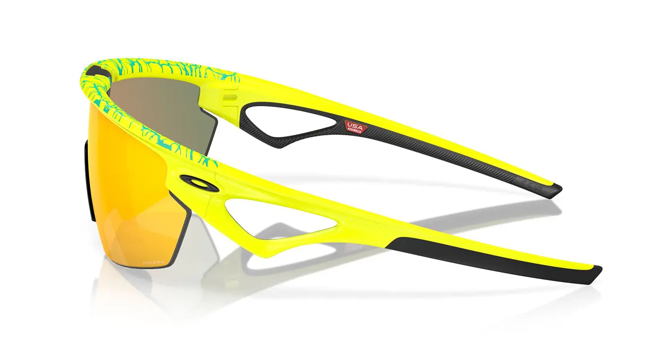 Oakley Sphaera Matte Tennis Ball Yellow/Celeste Neuron W/ Prizm Ruby (OO9403-14) s36