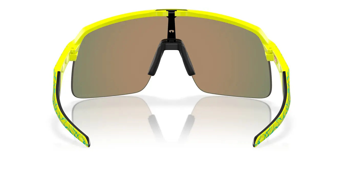 Oakley Sutro Lite (A) Matte Tennis Ball Yellow W/ Prizm Ruby (OO9463A-28) s39