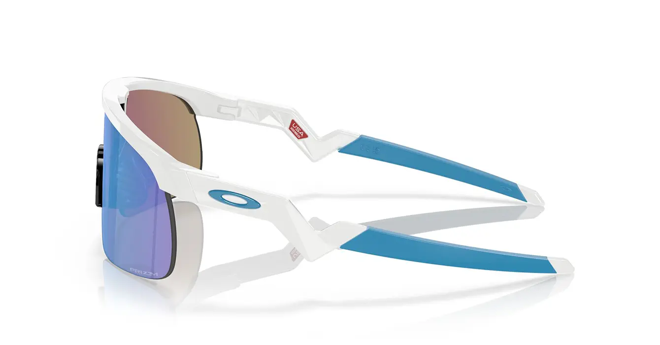 Oakley Resistor Polished White W/ Prizm Sapphire (OJ9010-07) s23