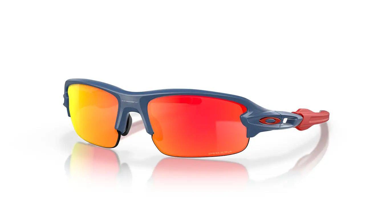 Oakley Flak XXS Poseidon W/ Prizm Ruby (OJ9008-03) s58