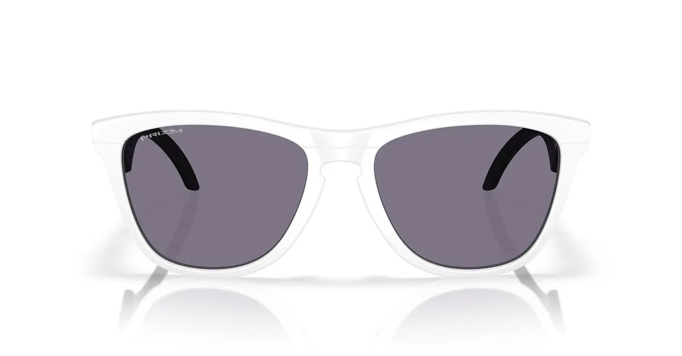 Oakley Frogskins Hybrid Matte White W/ Prizm Grey (OO9289-08) s55