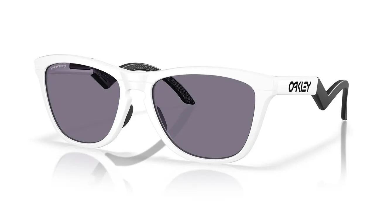 Oakley Frogskins Hybrid Matte White W/ Prizm Grey (OO9289-08) s55