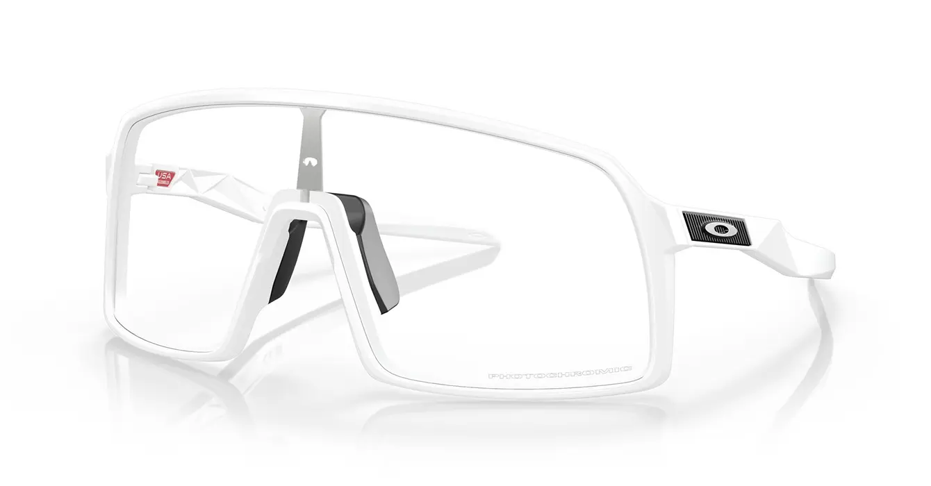 Oakley Sutro (A) Matte White W/ Clear Photochromic (OO9406A-34) s37