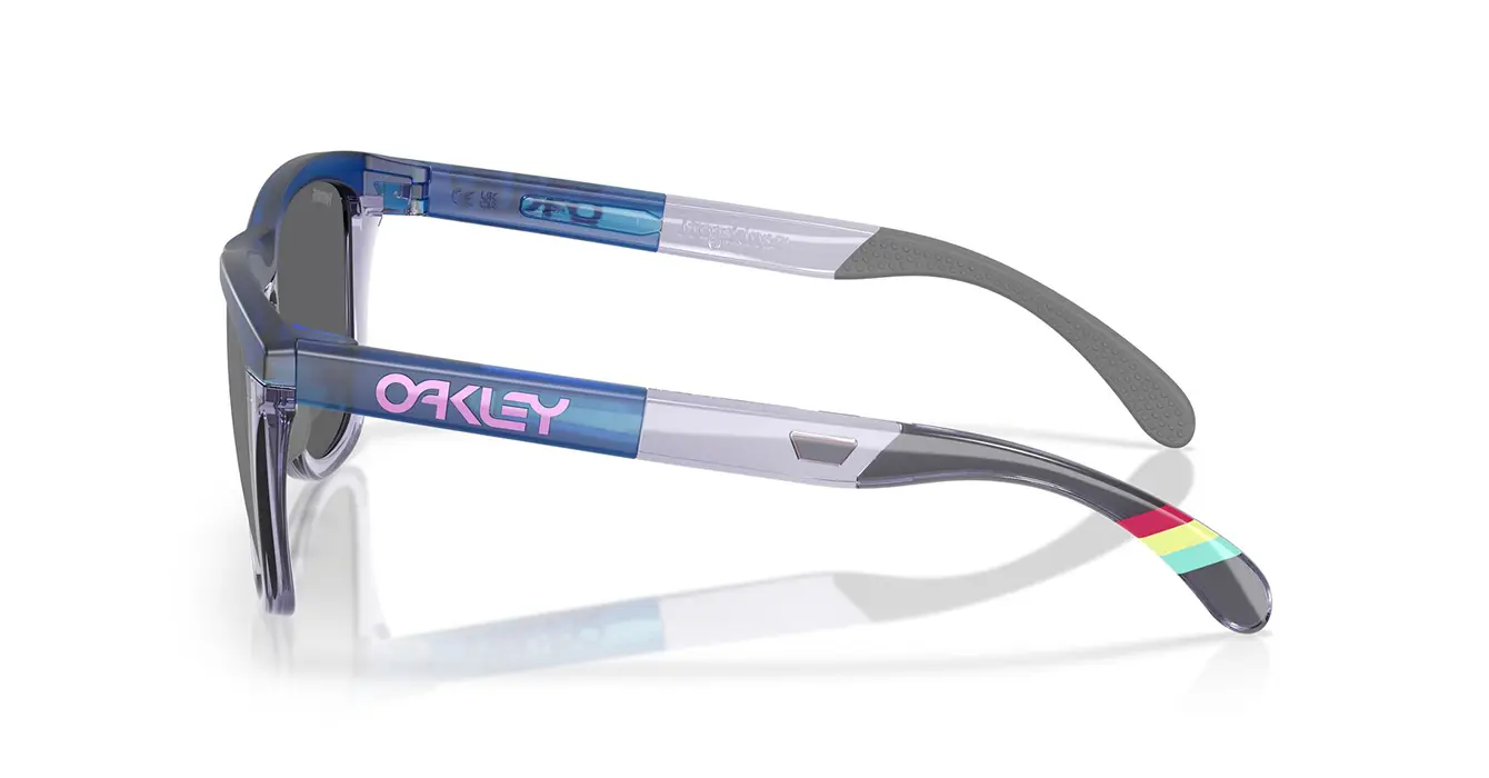 Oakley Frogskins Range Matte Trans Blue W/ Prizm Black (OO9284-16) s55